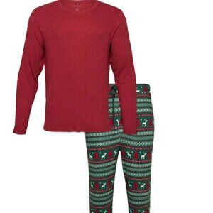 Posh Peanut - Men's Holiday Fair Isle Pajamas (Long Sleeve)